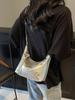 Bolso pequeño estilo coreano para mujer, nuevo estilo 2025, bolso cruzado combinable, bolso estilo coreano estilo dumpling para mujer.