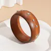 Pulseras Acrílicas Exageradas Europeas y Americanas, Pulseras de Estilo Étnico de Nicho Elegantes, Lujo Accesible, Pulseras de Alta Gama y Versátiles para Mujer