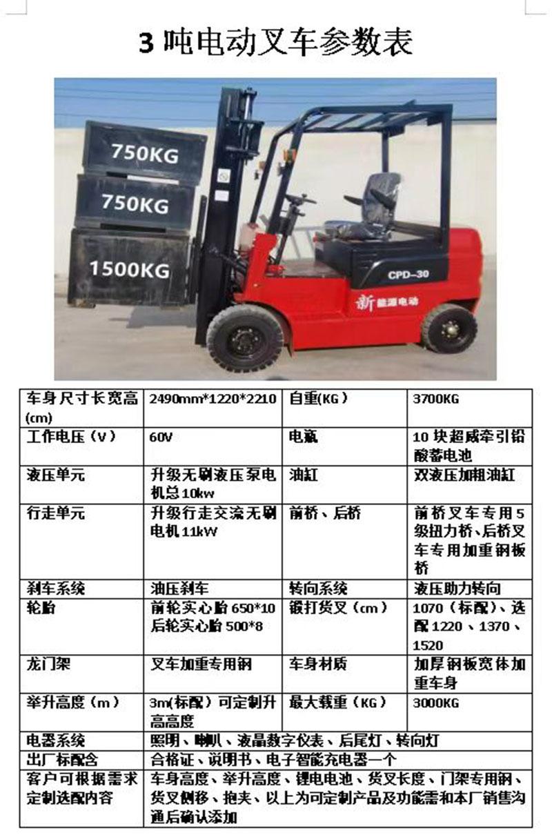 电动叉车图片