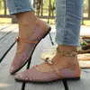 Sandalias Casuales Cómodas de Malla para Mujer Tallas Grandes Modelo Nuevo Verano 2026 Punta Fina Sin Cierre Talla Única