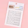 Adesivo de Rosto com Diamantes Transfronteiriço Adesivo de Rosto Adesivo para Olhos Adesivo de Rosto com Diamantes Adesivo para Sobrancelhas Adesivo de Maquiagem para Palco Infantil Diamante para Unhas