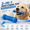 Ferramenta Auxiliar para Escovar Dentes de Cachorro Estilo Novo Transfronteiriço Brinquedo de Borracha para Dentição e Limpeza dos Dentes Limpeza Oral Interativa Remove Tártaro