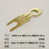 Pasador Pequeño Sencillo y Versátil con Forma de Pez para Mujer, Peinado de Moño Diario, Herramienta Pequeña en Forma de U para Peinar el Cabello, Pasador Multifuncional de Gama Alta