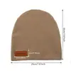 Gorro para Bebé Gorro de Imitación Cachemir Cálido Protector a Prueba de Viento y Frío Gorro Baotou Gorro de Punto de Doble Capa para Niños