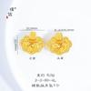 Fuerte retención de color oro accesorios diy diamante redondo marca calabaza verdad de seis caracteres Buda candado Ruyi colgante collar nuevo estilo chino