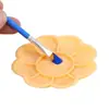 Delineador de Pincel Plano Pluma Pincel de Pintura al Óleo Digital Acuarela Gouache Pincel Plano de Nailon Pluma Acrílica Pintura Artística Delineador