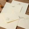 Papel de Carta Estilo Chino Creativo Estilo Chino Antiguo A5 Traje con Bronceado Papel de Carta Venta al por Mayor Exquisito Lindo Estilo Occidental Sobre Pequeño