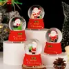 Unicórnio criativo cor pônei bola de cristal luminosa ornamentos de resina atacado coração de menina bola de vidro brinquedos infantis