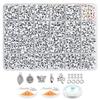 Cuentas de vidrio tipo arroz de 3 mm 8/0 material para manualidades DIY pulsera collar anillo herramientas para hacer joyería juguetes para padres e hijos