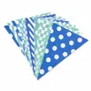 Bandeirolas triangulares coloridas para festa de aniversário de bebê, faixas decorativas para jardim de infância, bandeirinhas triangulares coloridas de puxar, em estoque do fabricante