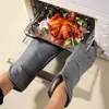 Luvas de silicone isolantes térmicas Amazon adequadas para cozinha doméstica, luvas resistentes a alta temperatura para forno de micro-ondas, luvas de cozimento