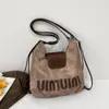 Bolsa Tote Tendência Estilo Coreano Inverno 2025 Nova Nicho Popular Mochila de Alta Qualidade Bolsa de Ombro Casual para o Dia a Dia