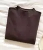 El azul Klein es súper bonito, camiseta interior básica para mujer, suéter de otoño e invierno, para usar en capas, tacto de alta gama, top de punto de cuello semi-alto