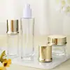 Set de Cosméticos Botellas de Vidrio 120ml100ml40ml50g30g Múltiples Especificaciones Botellas Dispensadoras de Productos de Cuidado de la Piel de Alta Calidad
