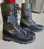 Botas de Combate para Exteriores Elevadas, Botas Tácticas, Botas de Senderismo para Hombre Panama Talla Grande, Botas de Entrenamiento
