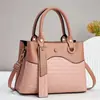 Nova Bolsa Feminina Moda Transfronteiriça Grande Capacidade Bolsa de Maternidade Versátil Bolsa de Mão Simples Bolsa de Ombro Estilosa Tipo Xadrez