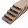 Piso de Madera Anti-Corrosión para Patios, Piso de Madera Plástica para Exteriores, Madera Plástica Unida por Prensado de Polvo de Madera, Libre de Mantenimiento, Resistente a la Corrosión y Resistente a la Presión