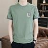 Venta directa al por mayor de camisetas de manga corta para hombre, camisetas casuales de marca de moda, ropa Joker, camisa de media manga a la moda.