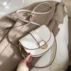 2022 Nueva Moda Otoño e Invierno Textura Bolso Silla de Montar Portátil Bolso de Hombro Cruzado Bolso Debajo del Brazo Bolso para Multitudes Pequeñas Bolso de Mujer