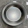 Bandeja de vapor de acero inoxidable, vaporera para wok, rejilla de vapor de varios niveles, rejilla de vapor resistente a altas temperaturas, cesta para vaporera, rejilla de vapor multiusos, plato redondo