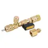 Válvula de Núcleo de Carga y Descarga para Reparación de Aire Acondicionado de Coche R22 R410A Herramienta Llave No Fuga Refrigerante Herramienta de Refrigeración