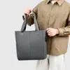 Bolsa Impermeável para Documentos com Logo Personalizado para Homens, Estilo Vertical, Bolsa para Tutoria de Estudantes, Bolsa de Escritório Espessa de Grande Capacidade