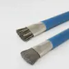 Escova de limpeza para fogão a gás, pequena escova de aço para fogão de cozinha, escova potente para placa-mãe, escova prática para cantos e frestas de difícil acesso