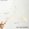 Cabides Personalizados para Lojas de Roupas Infantis, Cabides de Plástico Acrílico Branco Leite em Formato de Lua Antiderrapantes para Roupas Infantis