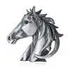 Broche de Cabeza de Caballo de Moda de Aleación Nuevo Creativo y Personalizado Exquisita Joyería para Solapa de Traje y Abrigo Pin Versátil Venta Directa