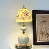 Designer de Abajur Luxo Leve Mármore Falso Espanhol Luminária de Mesa Vento Sala de Estar Quarto Mesinha de Cabeceira Luminária Decorativa Luminária de Mesa Ferro
