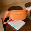 Bolsa Transversal no Peito de Lona Casual para Mulheres 2026 Primavera/Verão Nova Tendência Esportiva Nicho Versátil Bolsa de Cintura Ins