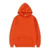 Sudadera con capucha de color liso y manga larga para hombre y mujer, estampado digital, moderna, casual, sudadera sencilla tipo pullover