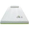 Cubierta Delgada de Colchón de Espuma Viscoelástica Colchón Cojín Suave Individual Tatami Dormitorio de Estudiantes Dormitorio Infantil