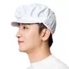 Gorra de trabajo para alimentos a prueba de polvo gorra de chef de restaurante taller de fábrica gorra de red cocina comedor bolsa de salud gorra para el cabello venta al por mayor
