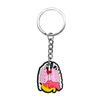 Chaveiro de PVC macio médico pingente DIY bolsa com fivela decorativa pingente médico Amazon presentes decorativos atacado