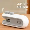 Mini selladora, tipo de prensa manual para el hogar, para sellar snacks y evitar la humedad, selladora térmica portátil para bolsas de plástico, máquina de doble propósito para sellar y abrir
