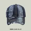 Gorras para Mujer Primavera y Verano Nuevo Estilo Vaquero Agujereado Gorra de Béisbol Moda Elegante Calle Gorra de Béisbol Hombre Protección Solar Sombrero de Moda