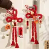 A Alegria de se Mudar para uma Nova Casa, Decoração de Nó Estilo Novo, Pingente para Maçaneta da Porta de Entrada, Decoração de Casa Nova, Suprimentos para Cerimônia de Mudança