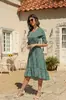 Amazon Ropa Europea y Americana Vestido de Playa Pequeño Floral Verano 2024 Popular con Cordones Manga Corta Casual de Gasa