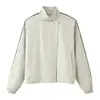 Ins ropa de mujer al por mayor estilo europeo y americano transfronterizo casual cuello alto holgada chaqueta bomber 5247247 834