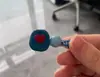 Pinza para el pelo de pelo de conejo color gelatina para niños, flequillo lateral y cabello suelto, pasador no dañino, pinza de pico de pato para la parte trasera de la cabeza de las niñas, accesorio para el cabello