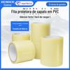 Filme de sola transparente de pvc adesivo alto película protetora fácil rasgar anti-sujo de couro sola fita espessa alto-falante móveis de filme