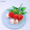 Flor de acebo fruta auspiciosa fruta rica pimiento árbol frutal decoración del hogar planta de flor de plástico decoración accesorios de fotografía