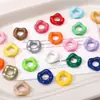 Cuentas de Acrílico Brillante con Forma de Rosquilla de 16 mm Hechas a Mano para Pulseras con Cuentas, Llaveros, Joyería, Materiales y Accesorios