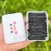 Pinza de una palabra negro pequeño pasador adulto flequillo lado de la cabeza pelo suelto pinza para el pelo pinza de pelo de acero tocado pinza para el pelo mujeres