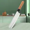 Cuchillo Japonés Profesional para Filetear Pescado Deba Cuchillo de Cocina Cuchillo para Desviscerar Pescado Cuchillo para Sashimi Cuchillo de Cocina de Acero Inoxidable Mango de Madera de Acacia