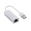 Placa de Rede USB 2.0 B01 Sem Driver 100m Placa de Rede 100M Computador Fio Externo Adaptador USB para RJ45