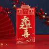 Yongji envelope vermelho atacado frete grátis novo li wei selo high- final papel duro fosco papel pérola ano novo casamento mil yuan envelope vermelho
