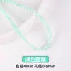 Cuentas Sueltas de Concha Azul Tierra para Pulsera DIY, Cuentas para Cuerda de Mano, Accesorios, Cuentas de Concha con Agujero, Venta al por Mayor por Pieza
