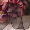 Cinta Coreana moño DIY Accesorios para el Cabello Ropa Sombrero de Copa Caja de Regalo Paquete de Flores Accesorios Correa con Borde Hueco Cuadriculada